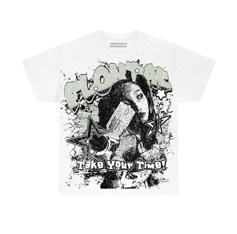 Seafoam 4s Flontae T-Shirt Be Patient Graphic sold by Flontae Clothing
