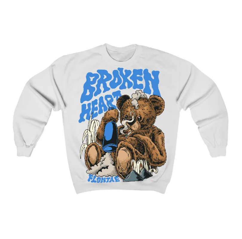 Lucky Shorts 3s Flontae Crewneck Sweatshirt Broken Heart Graphic sold by Flontae Clothing
