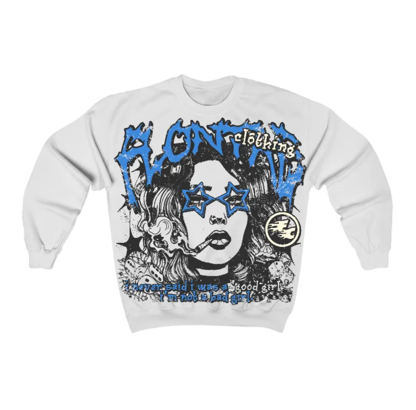 Lucky Shorts 3s Flontae Crewneck Sweatshirt Keep Quiet Graphic sold by Flontae Clothing