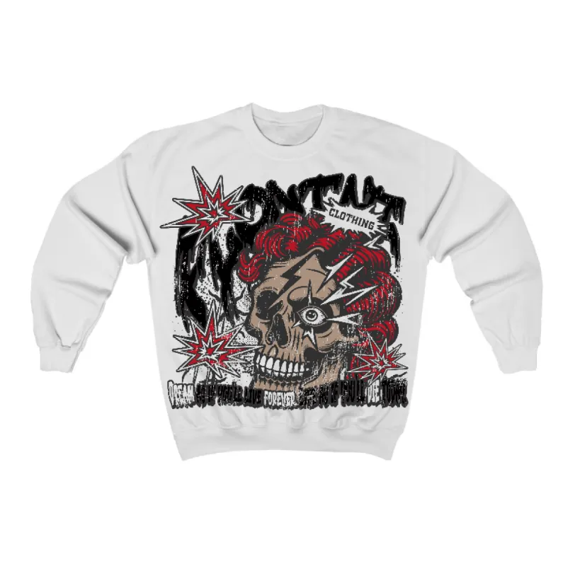 Flu Game 12s Flontae Crewneck Sweatshirt Dream Graphic sold by Flontae Clothing