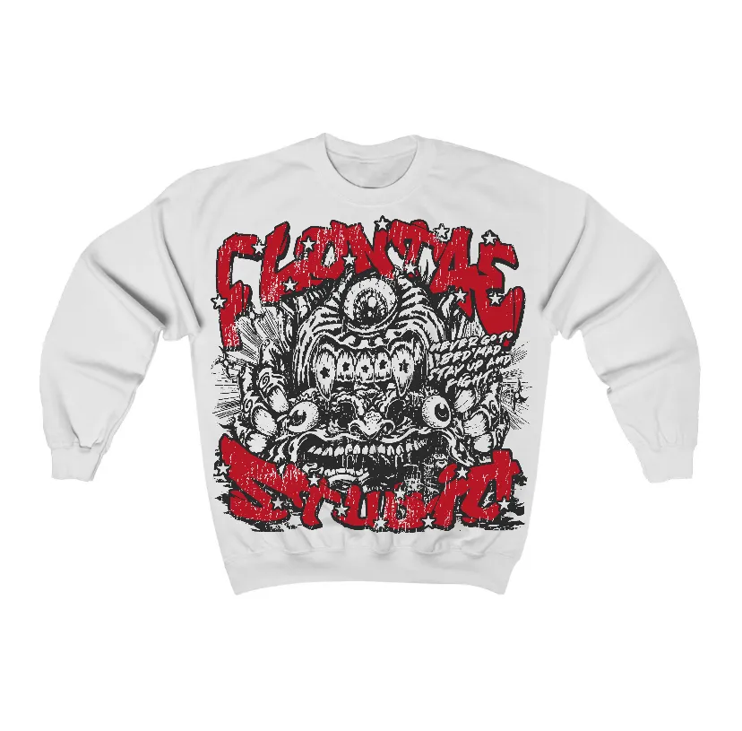 Flu Game 12s Flontae Crewneck Sweatshirt Seems Fair Graphic sold by Flontae Clothing
