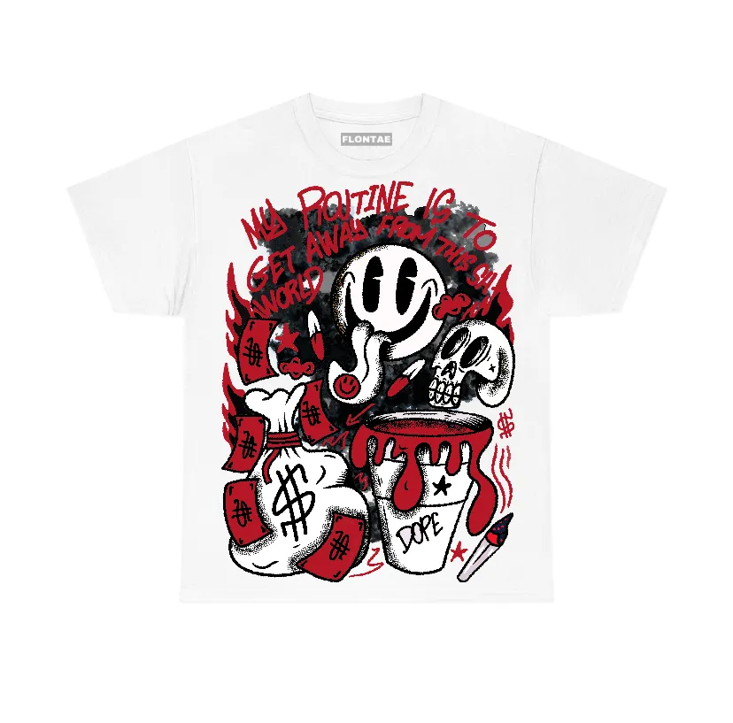 Flu Game 12s Flontae T-Shirt Stay Out Graphic sold by Flontae Clothing product image thumbnail 2