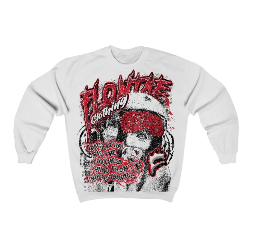 Flu Game 12s Flontae Crewneck Sweatshirt Understand Graphic sold by Flontae Clothing