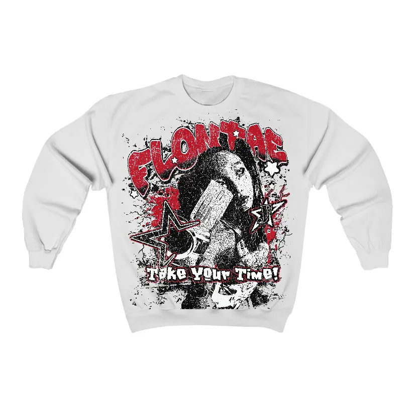 Flu Game 12s Flontae Crewneck Sweatshirt Be Patient Graphic sold by Flontae Clothing