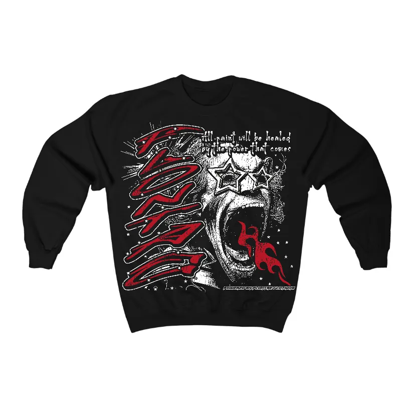 Flu Game 12s Flontae Crewneck Sweatshirt Wonder Graphic sold by Flontae Clothing