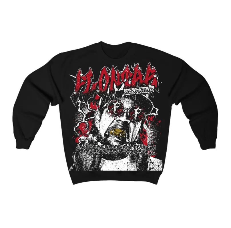 Flu Game 12s Flontae Crewneck Sweatshirt Annoy Graphic sold by Flontae Clothing