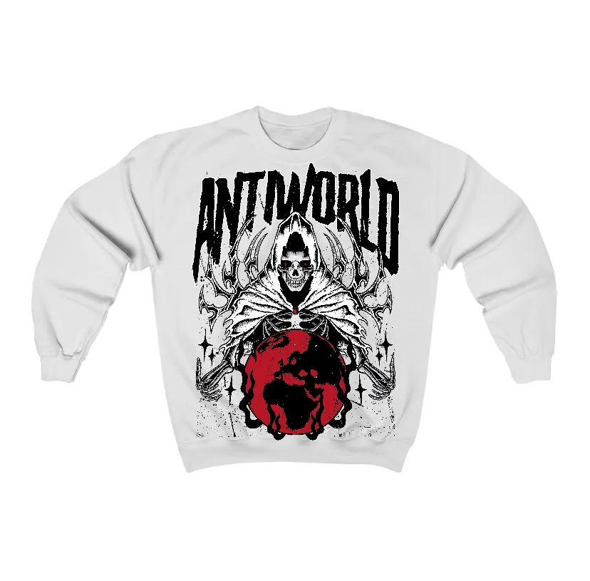 Flu Game 12s Flontae Crewneck Sweatshirt Lonely Graphic sold by Flontae Clothing product image thumbnail 2