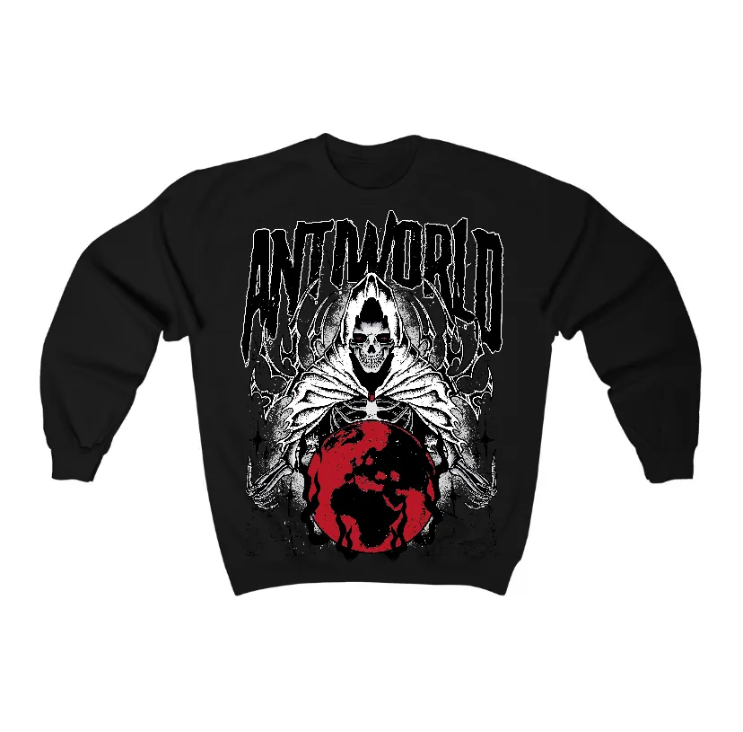 Flu Game 12s Flontae Crewneck Sweatshirt Lonely Graphic sold by Flontae Clothing