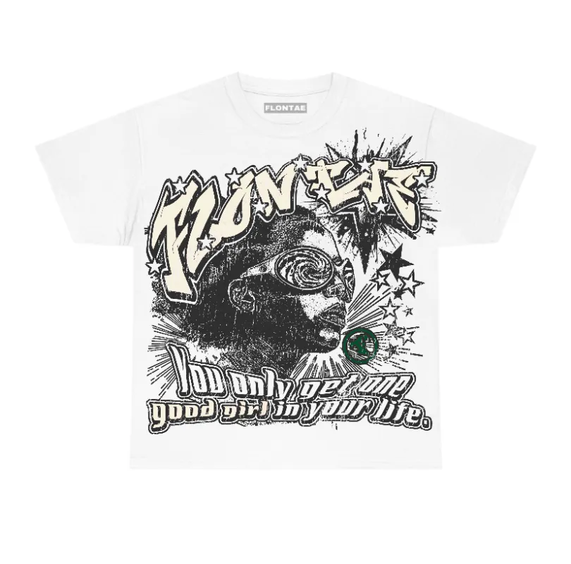Pine Green 13s Flontae T-Shirt Good Girl Graphic sold by Flontae Clothing