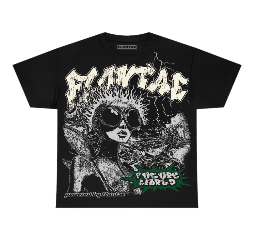 Pine Green 13s Flontae T-Shirt Ahead Graphic sold by Flontae Clothing