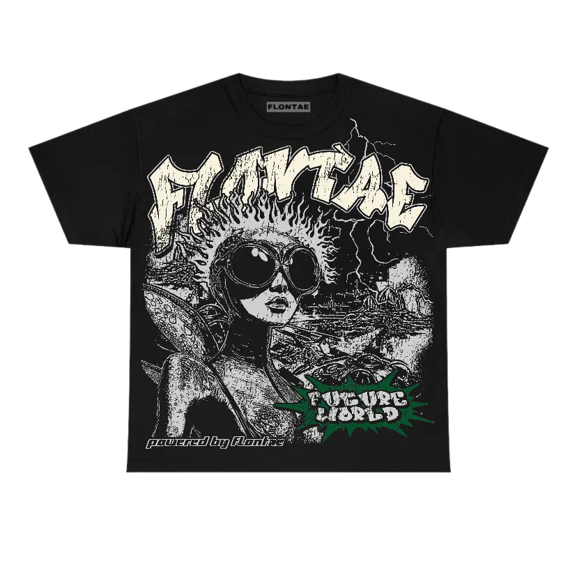 Pine Green 13s Flontae T-Shirt Ahead Graphic sold by Flontae Clothing