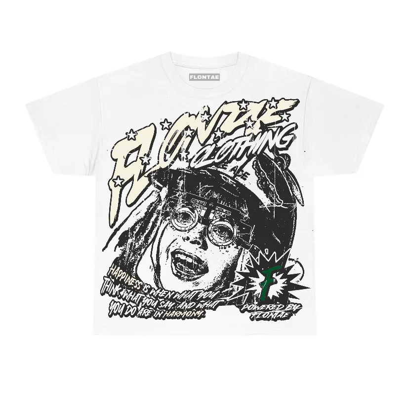 Pine Green 13s Flontae T-Shirt Always Smile Graphic sold by Flontae Clothing