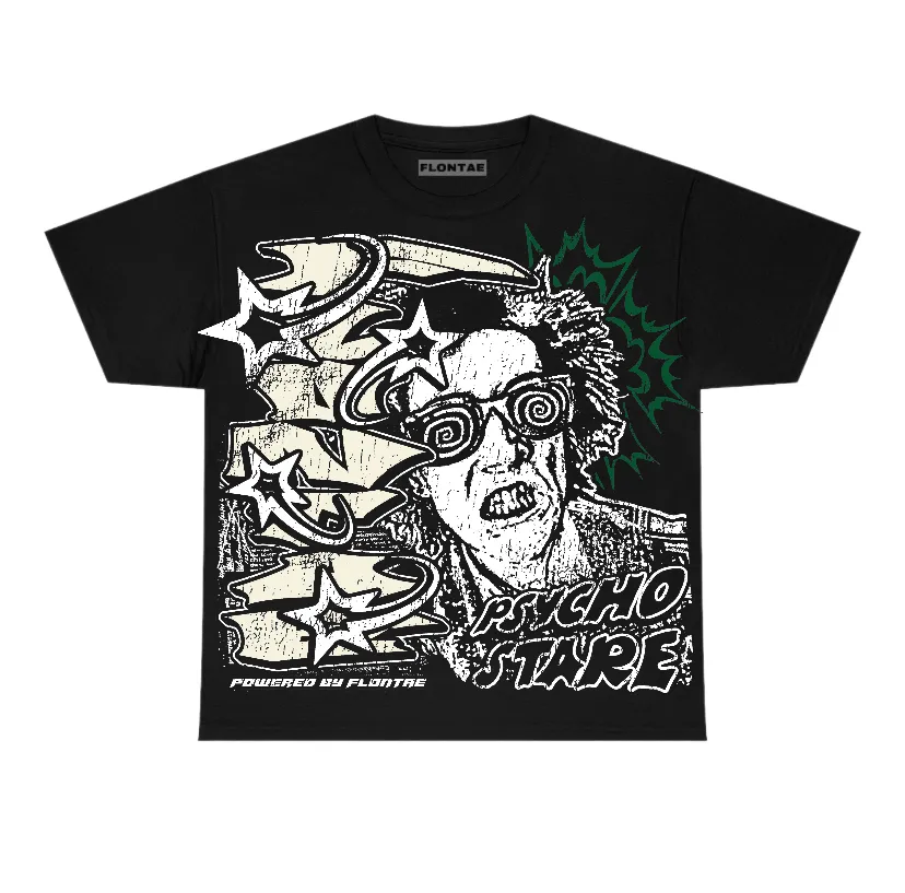 Pine Green 13s Flontae T-Shirt Stare Graphic sold by Flontae Clothing