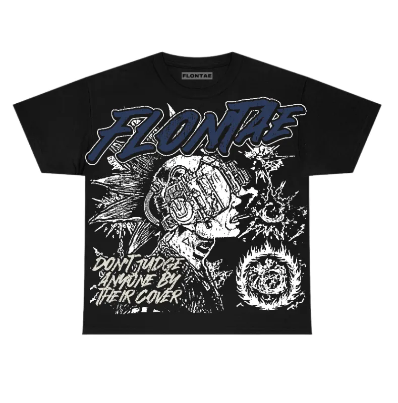 Diffused Blue 3s Flontae T-Shirt Don't Judge Graphic sold by Flontae Clothing