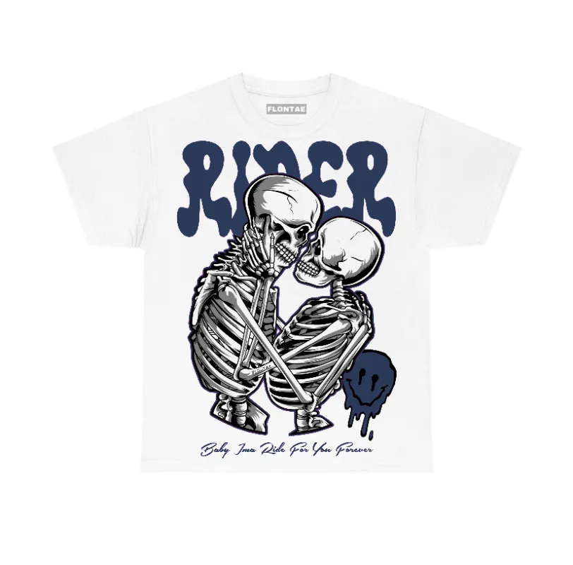 Diffused Blue 3s Flontae T-Shirt Rider Graphic sold by Flontae Clothing