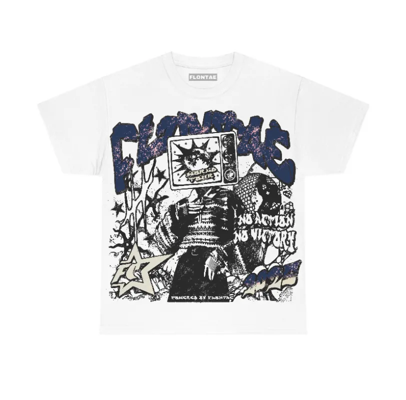 Diffused Blue 3s Flontae T-Shirt No Victory Graphic sold by Flontae Clothing