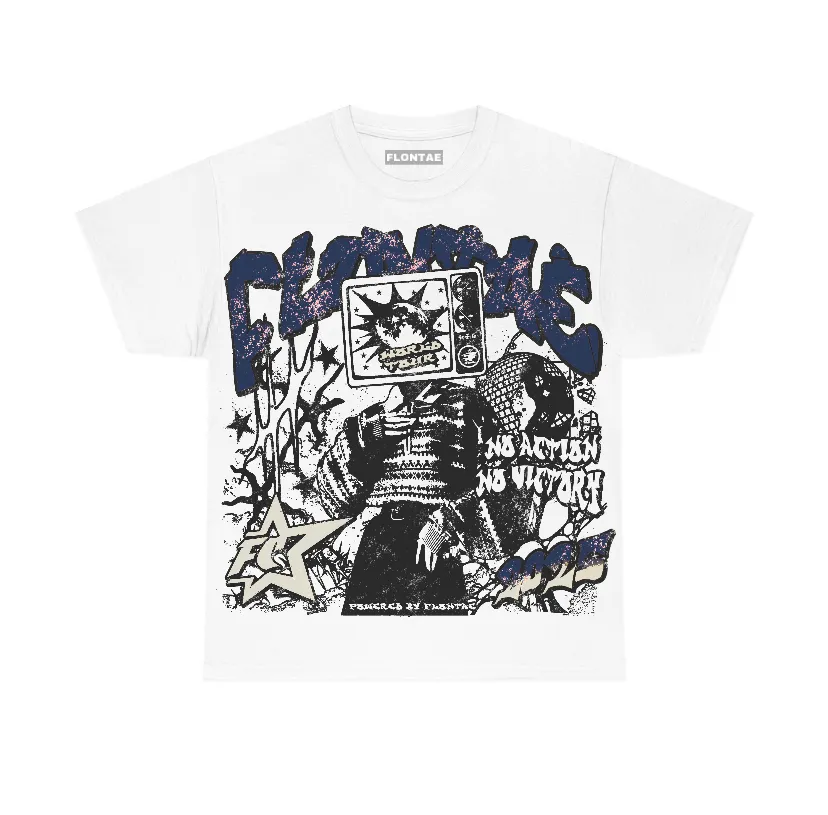 Diffused Blue 3s Flontae T-Shirt No Victory Graphic sold by Flontae Clothing