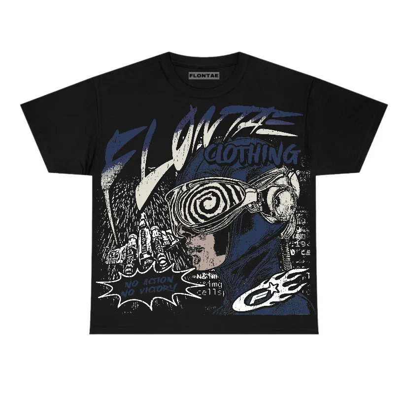 Diffused Blue 3s Flontae T-Shirt Justify Graphic sold by Flontae Clothing
