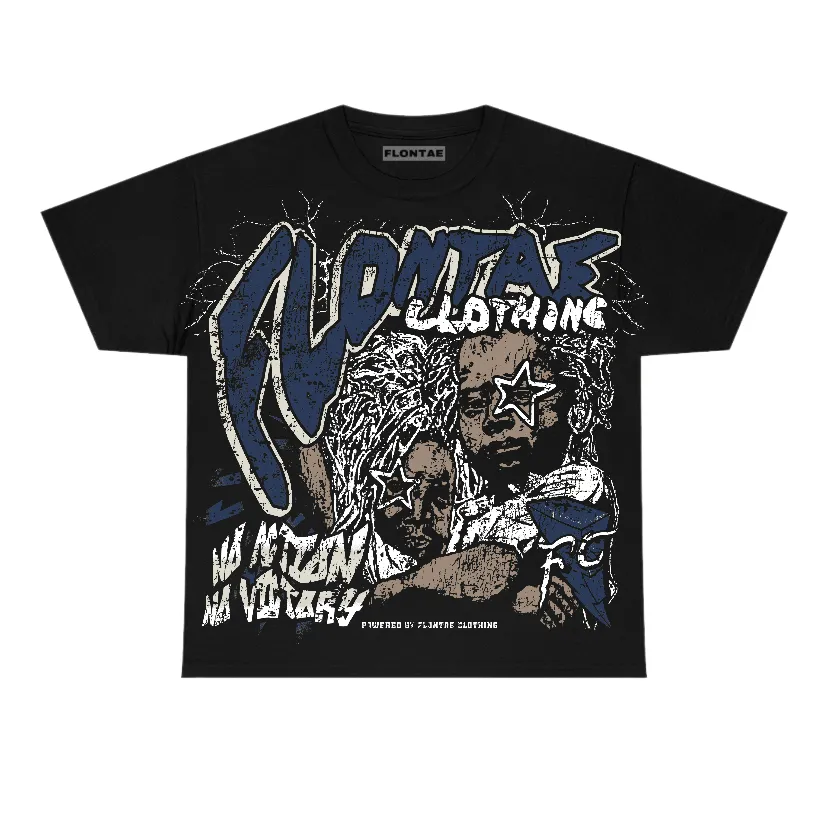 Diffused Blue 3s Flontae T-Shirt No Action Graphic sold by Flontae Clothing