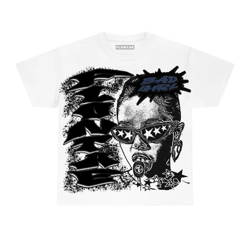 Diffused Blue 3s Flontae T-Shirt Baddie Graphic sold by Flontae Clothing
