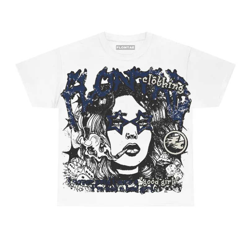 Diffused Blue 3s Flontae T-Shirt Keep Quiet Graphic sold by Flontae Clothing