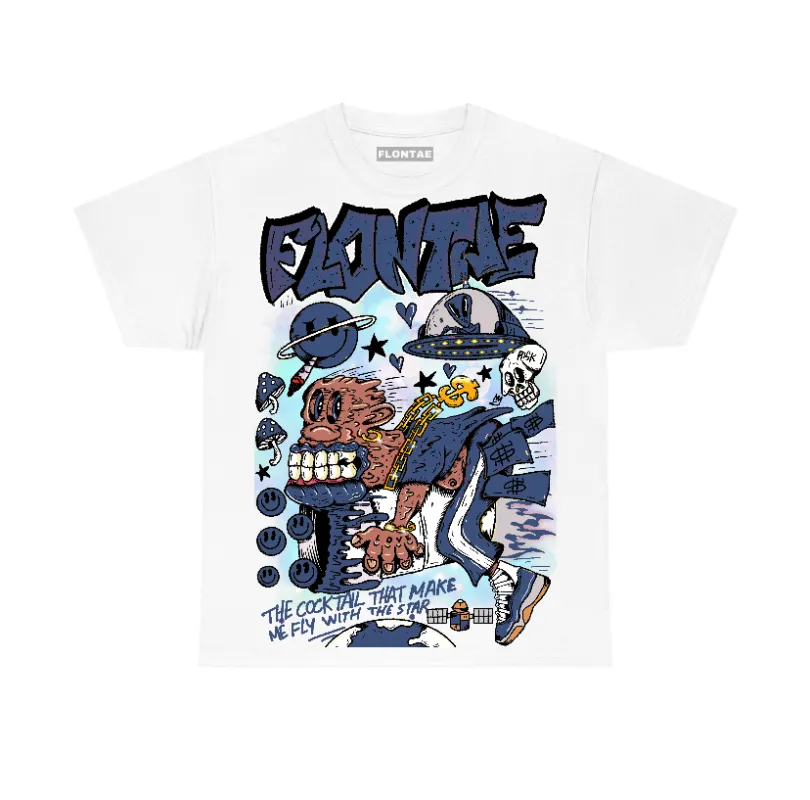 Navy 4s Flontae T-Shirt I Believe Graphic sold by Flontae Clothing