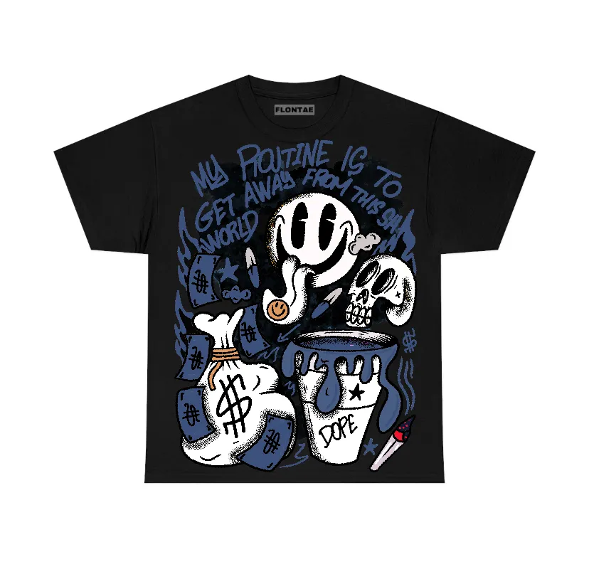 Navy 4s Flontae T-Shirt Stay Out Graphic sold by Flontae Clothing product image thumbnail 2