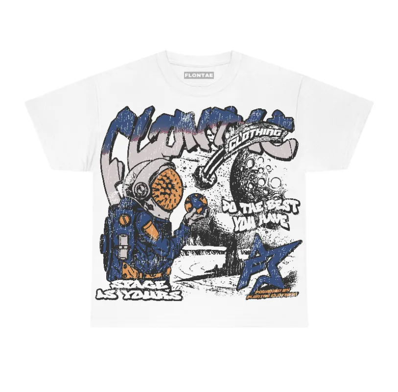 Navy 4s Flontae T-Shirt Space Is Yours Graphic sold by Flontae Clothing