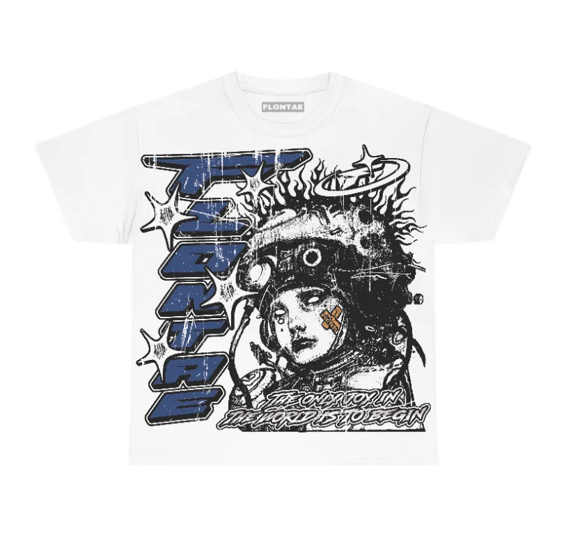 Navy 4s Flontae T-Shirt Self Aware Graphic sold by Flontae Clothing