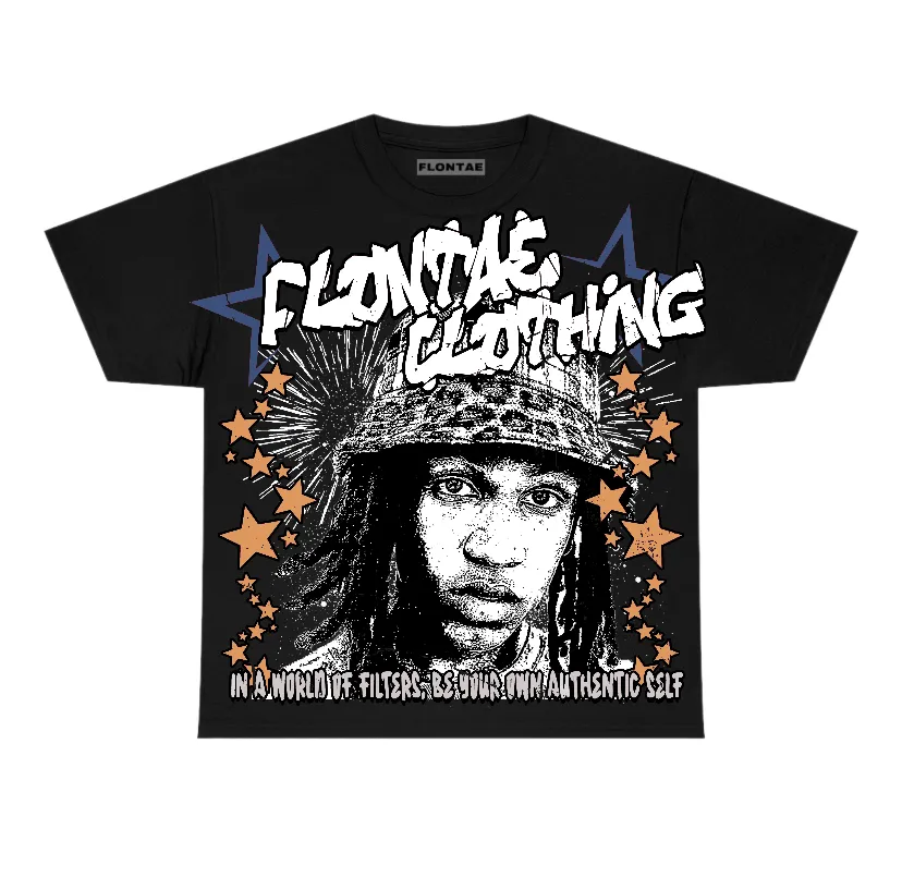 Navy 4s Flontae T-Shirt Be Yourself Graphic sold by Flontae Clothing