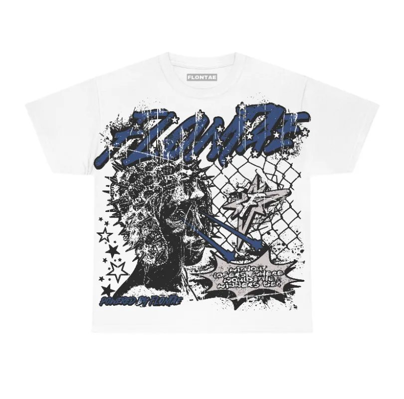 Navy 4s Flontae T-Shirt Winners Graphic sold by Flontae Clothing