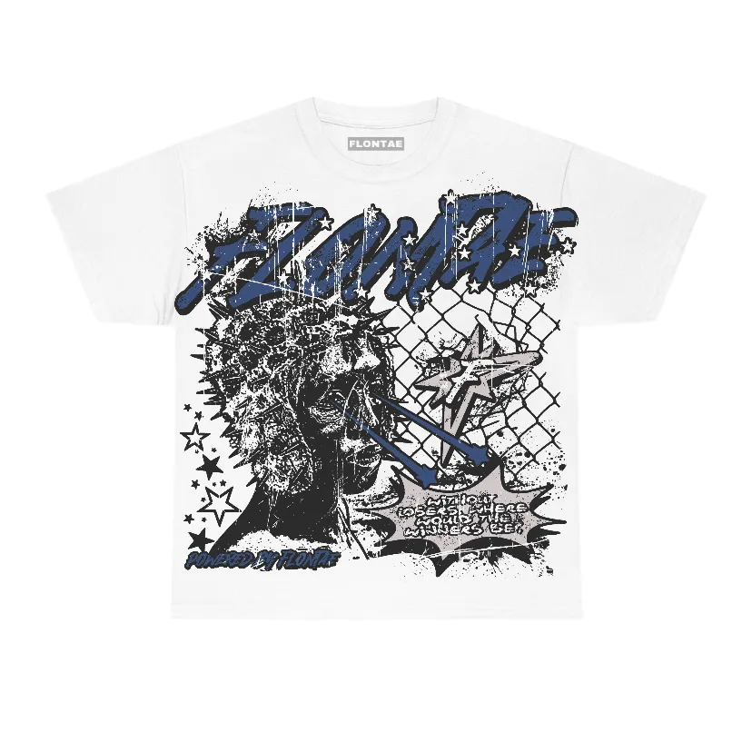 Navy 4s Flontae T-Shirt Winners Graphic sold by Flontae Clothing