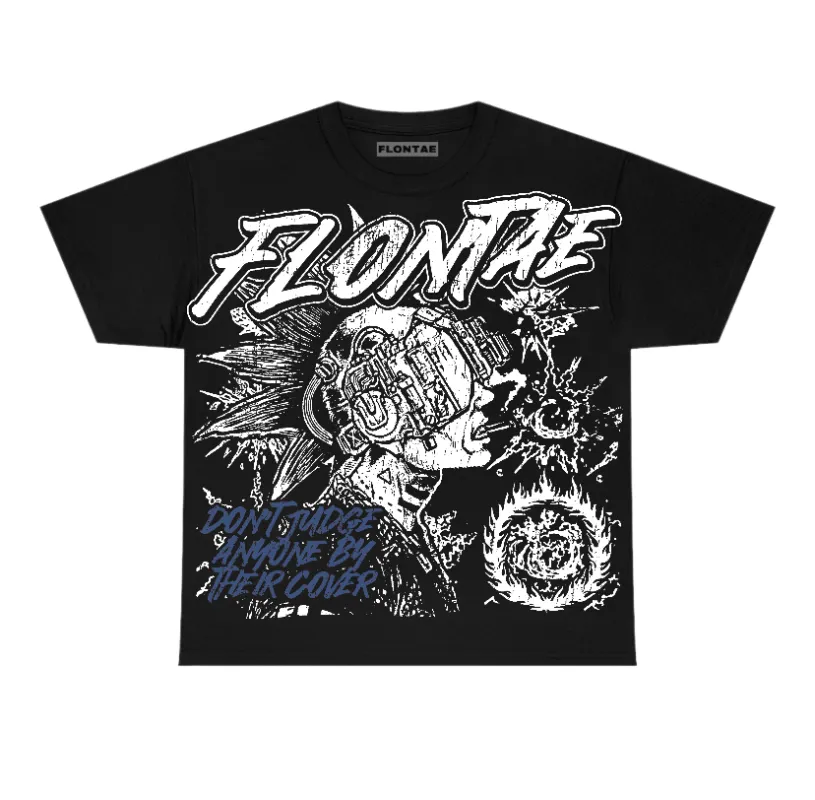 Navy 4s Flontae T-Shirt Don't Judge Graphic sold by Flontae Clothing