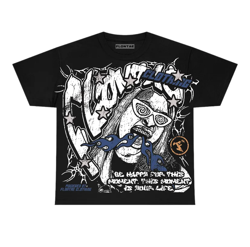 Navy 4s Flontae T-Shirt Losing It Graphic sold by Flontae Clothing