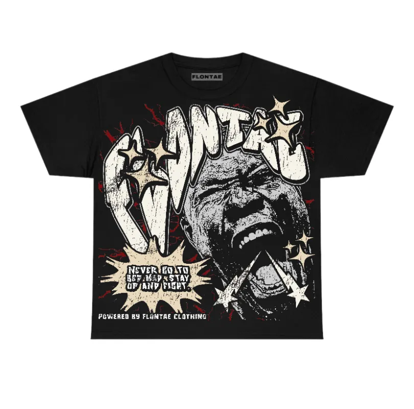 Cinnabar 1s Flontae T-Shirt Never Quit Graphic sold by Flontae Clothing