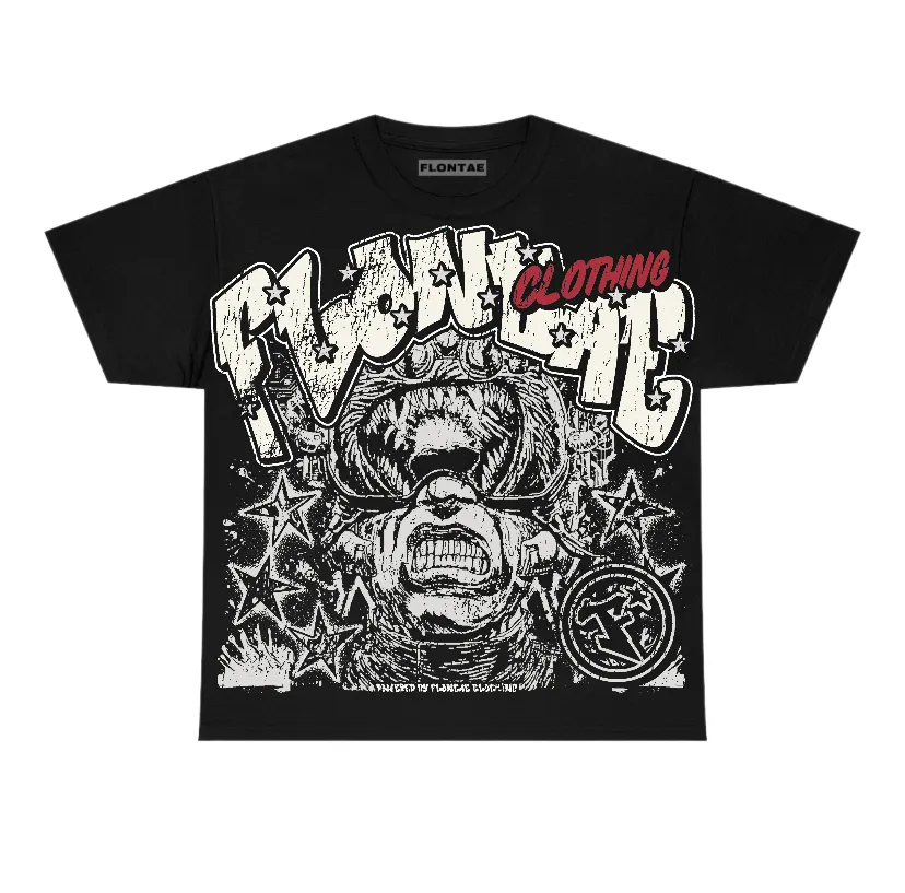 Cinnabar 1s Flontae T-Shirt No Composure Graphic sold by Flontae Clothing