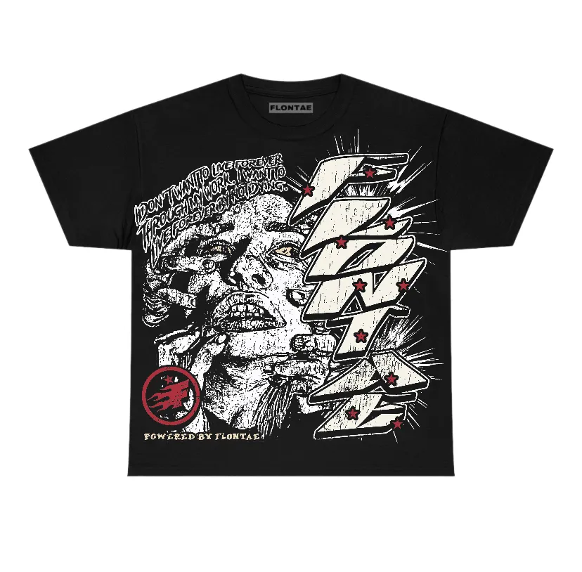 Cinnabar 1s Flontae T-Shirt Forever Graphic sold by Flontae Clothing