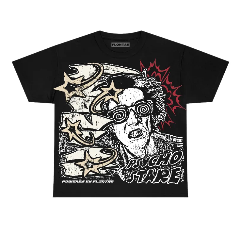 Cinnabar 1s Flontae T-Shirt Stare Graphic sold by Flontae Clothing