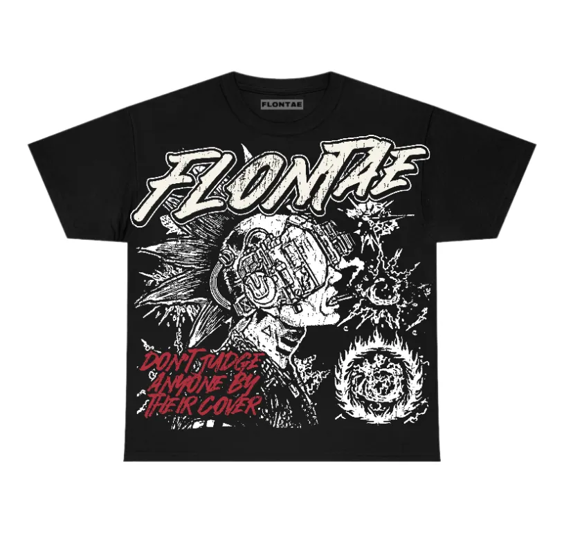 Cinnabar 1s Flontae T-Shirt Don't Judge Graphic sold by Flontae Clothing