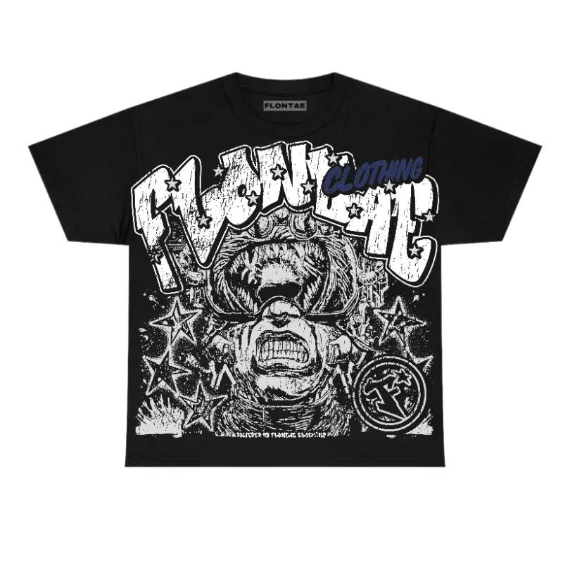 Deep Royal Blue 1s Flontae T-Shirt No Composure Graphic sold by Flontae Clothing