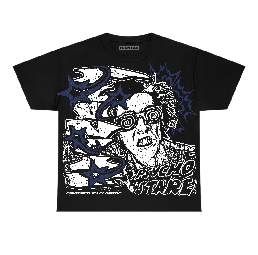 Deep Royal Blue 1s Flontae T-Shirt Stare Graphic sold by Flontae Clothing