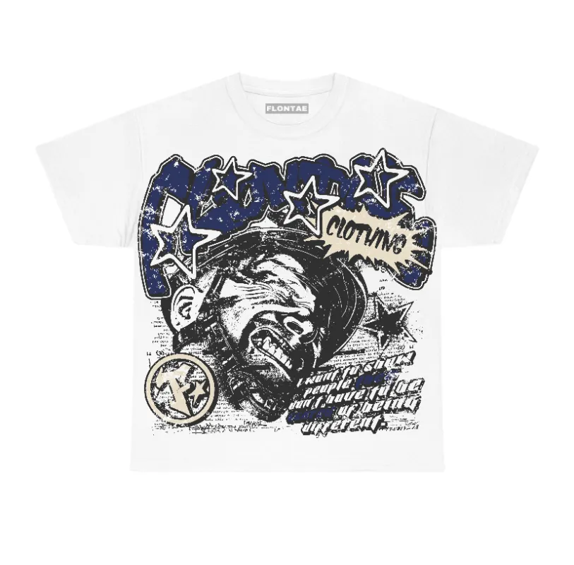 Deep Royal Blue 1s Flontae T-Shirt Be Unique Graphic sold by Flontae Clothing