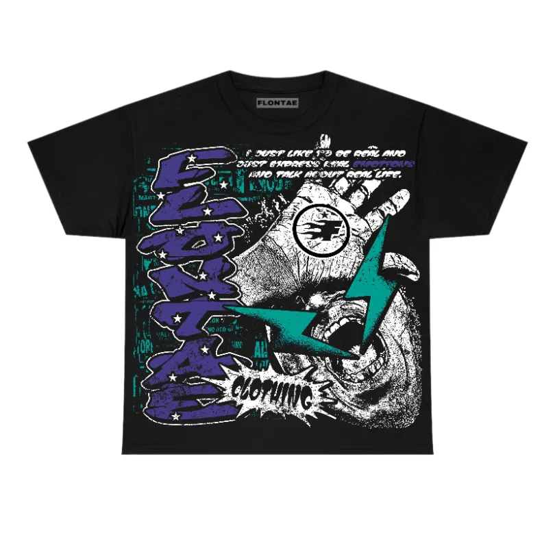 Grape 5s Flontae T-Shirt Too Honest Graphic sold by Flontae Clothing