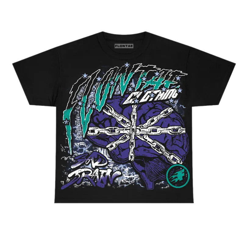 Grape 5s Flontae T-Shirt Bad Brain Graphic sold by Flontae Clothing