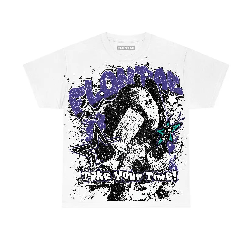 Grape 5s Flontae T-Shirt Be Patient Graphic sold by Flontae Clothing