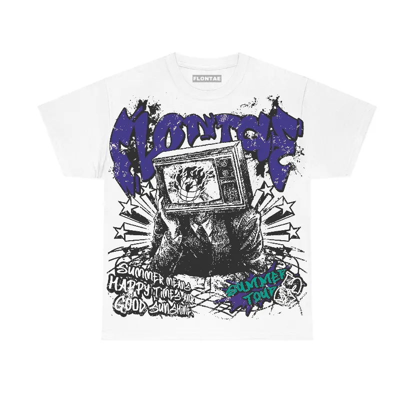 Grape 5s Flontae T-Shirt Happiness Graphic sold by Flontae Clothing
