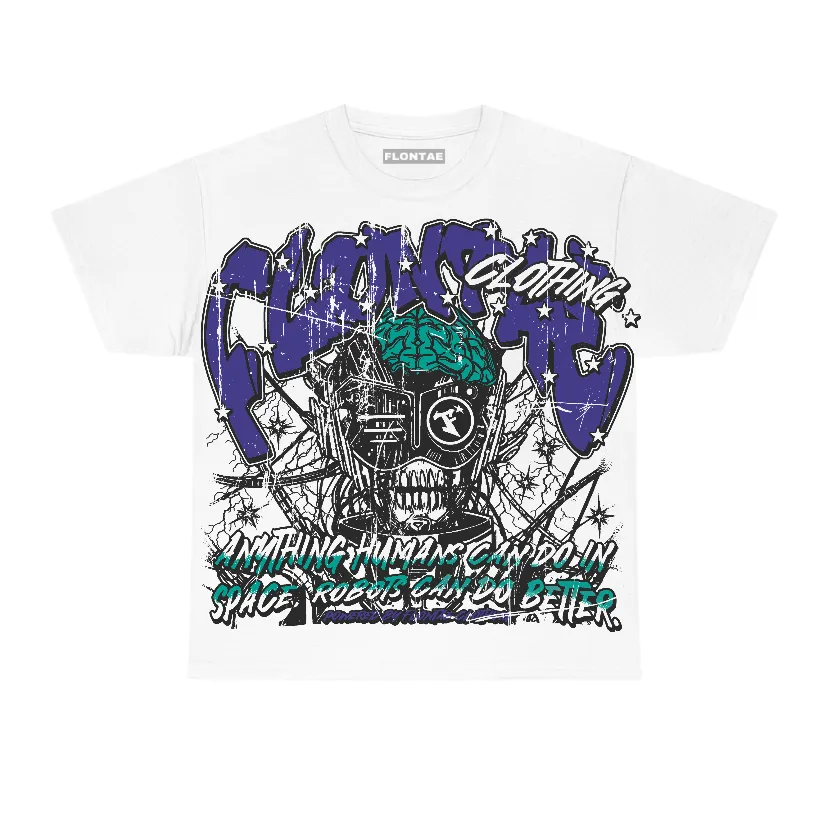 Grape 5s Flontae T-Shirt Never Cared Graphic sold by Flontae Clothing