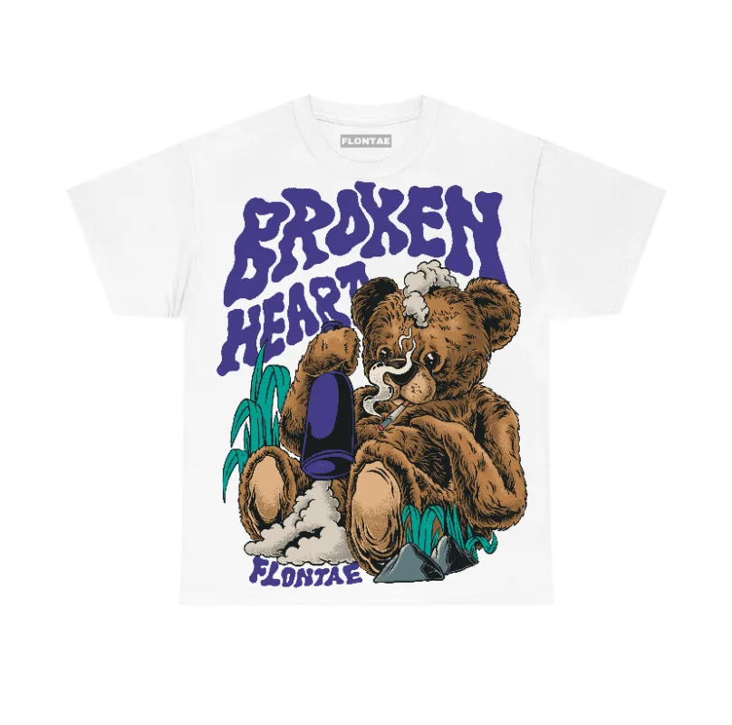 Grape 5s Flontae T-Shirt Broken Heart Graphic sold by Flontae Clothing