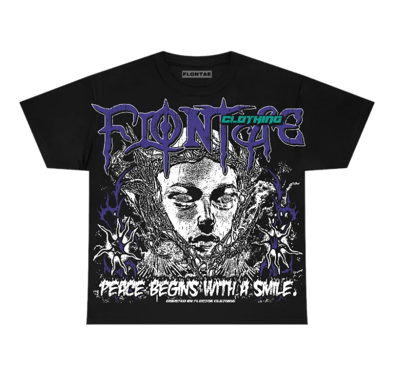 Grape 5s Flontae T-Shirt Keep Peace Graphic sold by Flontae Clothing