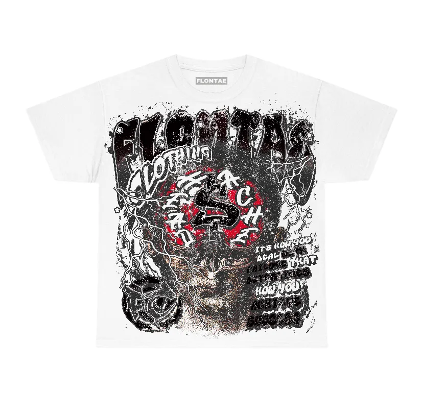 Bred 11s Low Flontae T-Shirt Headstorm Graphic sold by Flontae Clothing